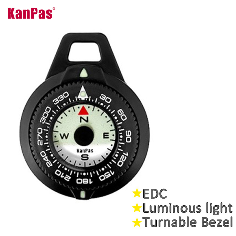 Outdoor Adventure Guide - Bússola Kanpas EDC para atividades ao