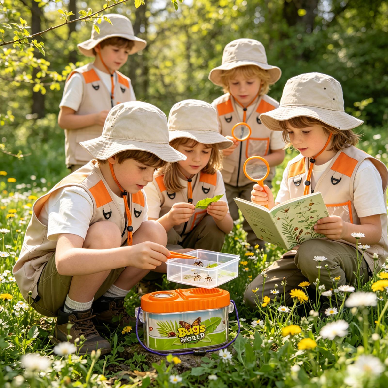 Outdoor Adventure Girls - Kit de Aventura Infantil com Lente