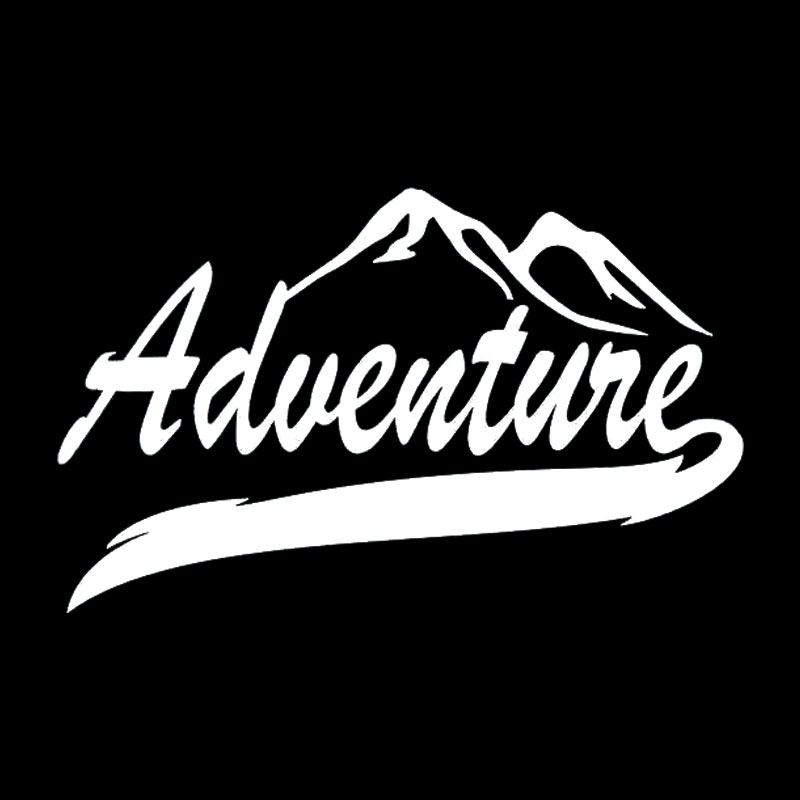 Adesivo de carro engraçado ave - Outdoor Adventure Words avaliação e preço