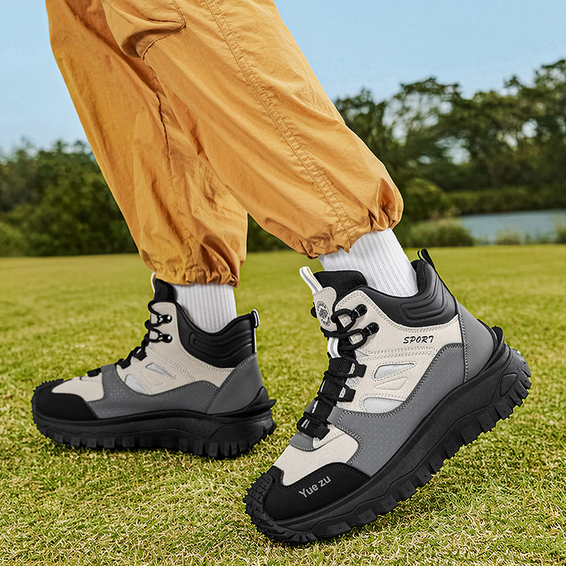 Botas masculinas de cano alto, - Outdoor Adventure Hiking avaliação e preço