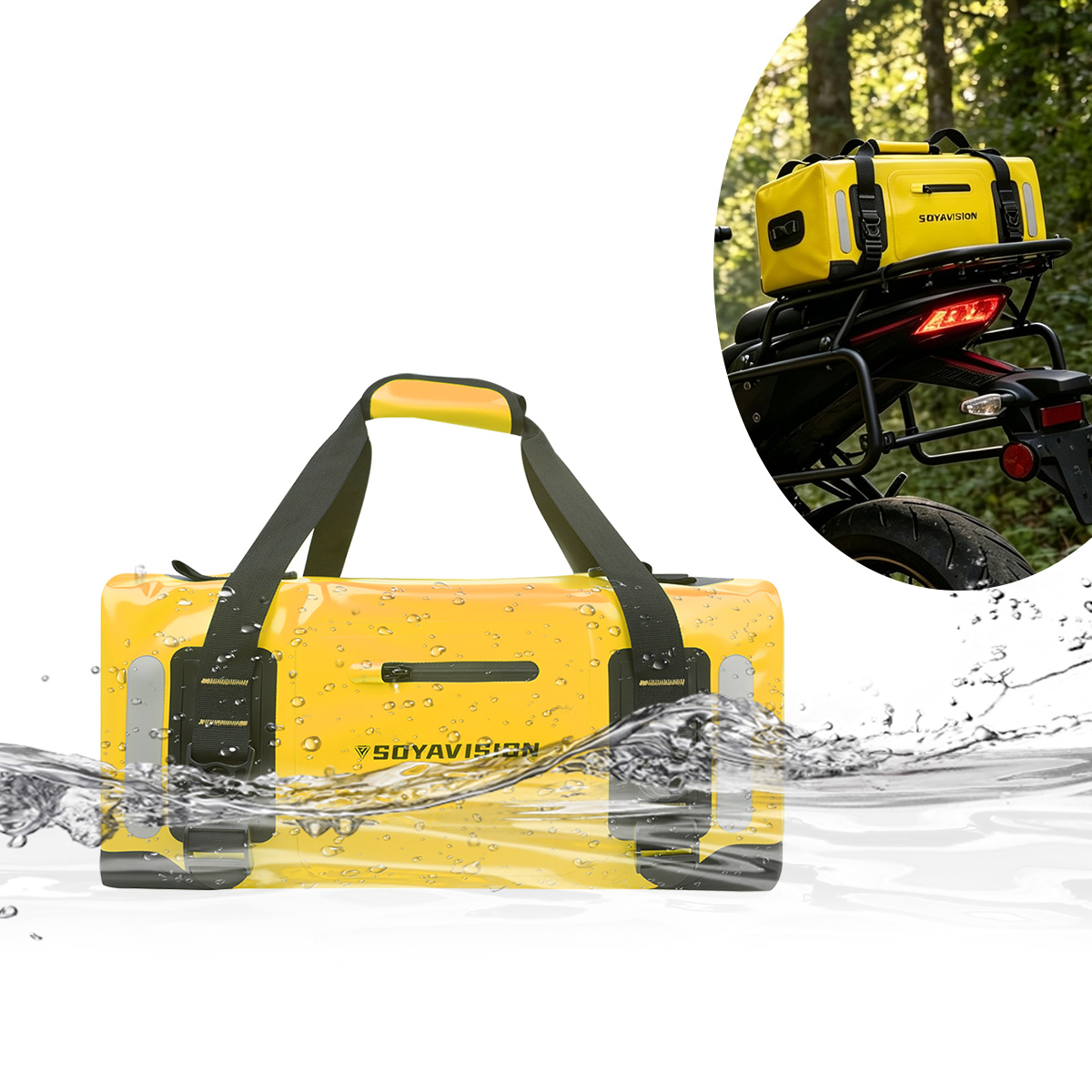 Bolsa Traseira Impermeável par - Outdoor Adventure Rafting avaliação e preço