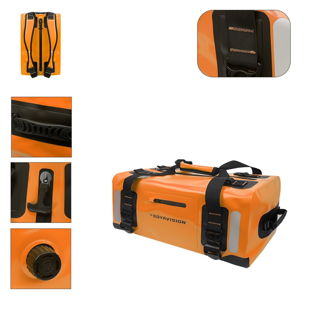 Bolsa Traseira Impermeável par - Outdoor Adventure Rafting avaliação e preço