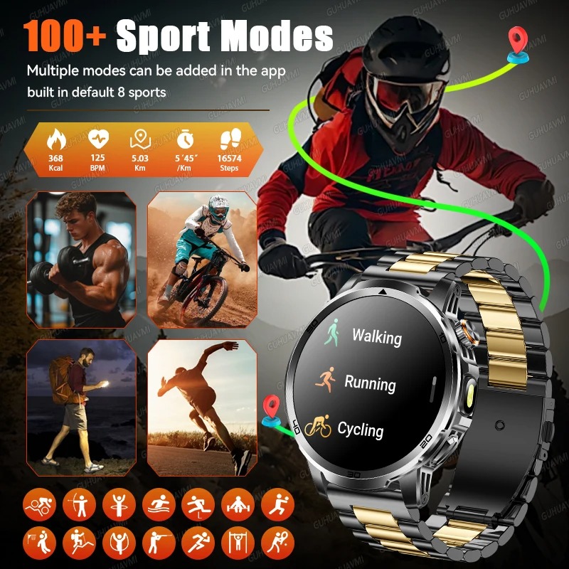 Novo Relógio Inteligente Milit - Outdoor Adventure Sports avaliação e preço