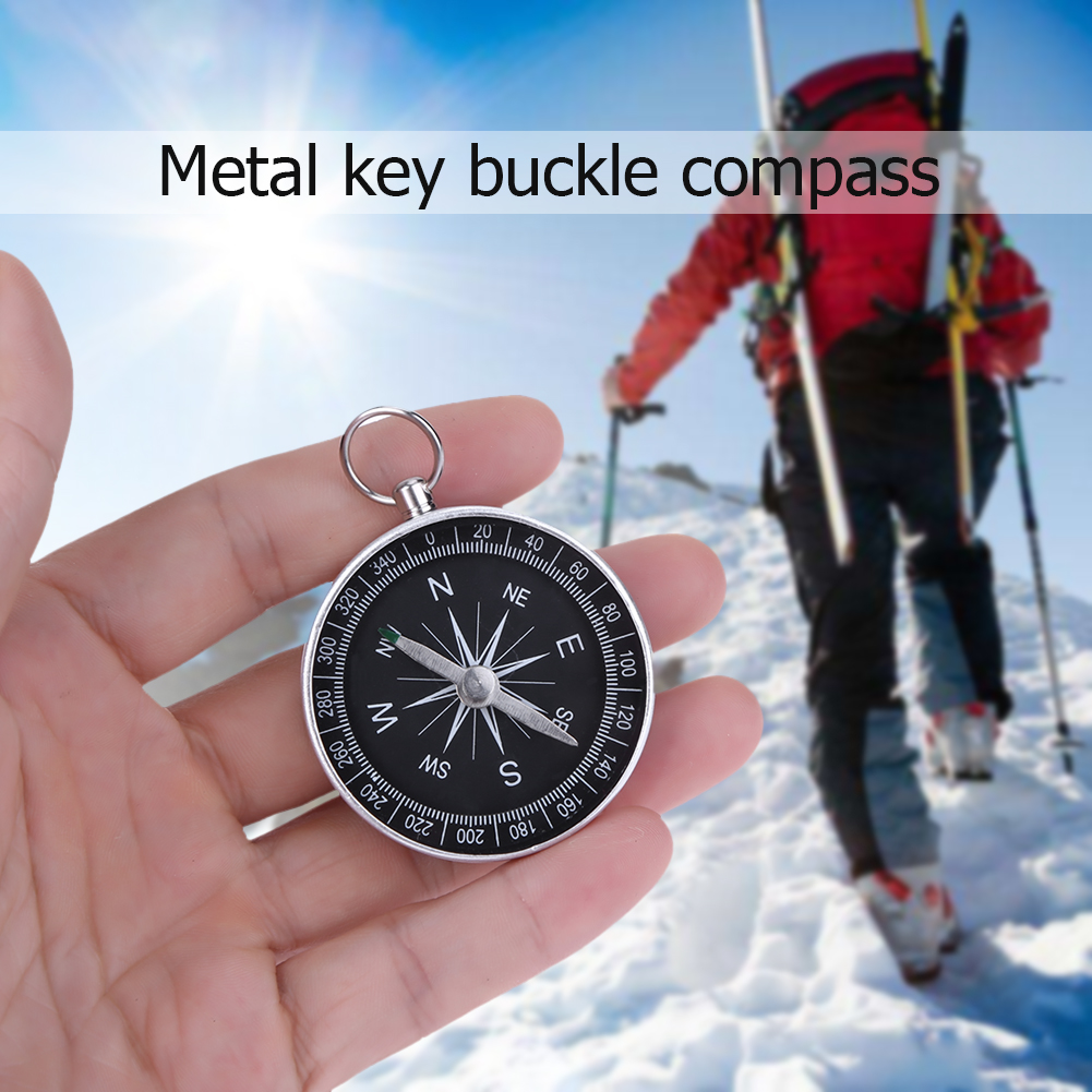 Mini bússola leve para camping - Outdoor Adventure Guide avaliação e preço