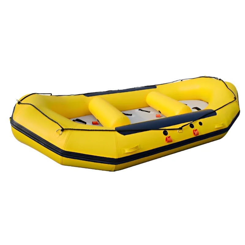 Bote inflável de PVC branco de - Outdoor Adventure Rafting avaliação e preço